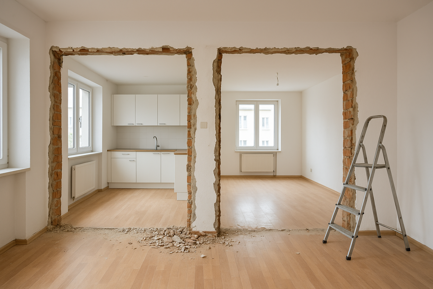 Réunir deux appartements dans une copropriété